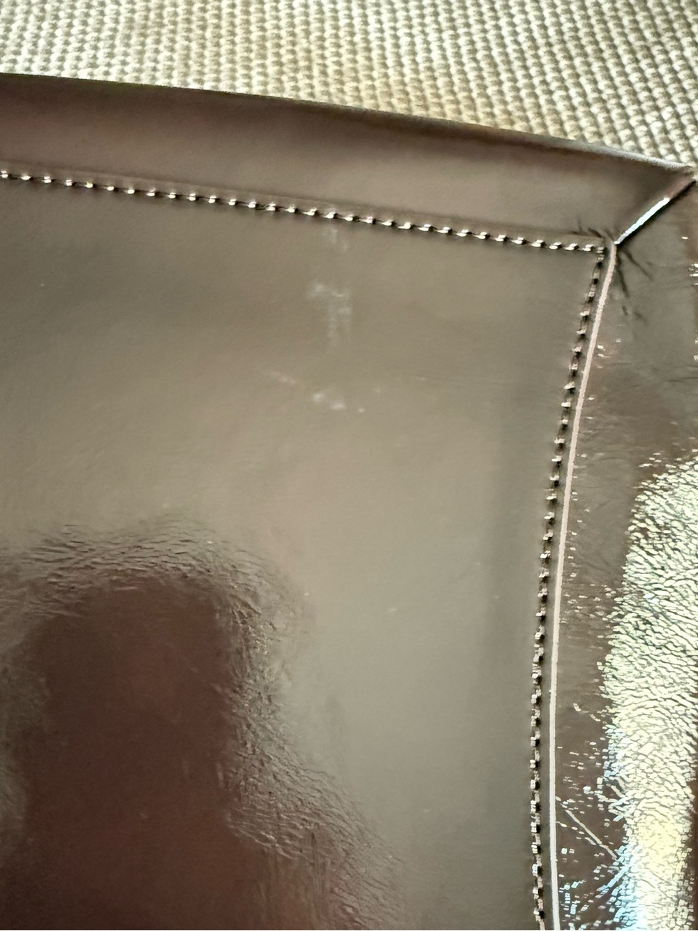 EUC, Ret. $505, Cult Gaia Fawn Leather Top Handle Bag | Worn Once | Callout - Picture 6 of 6